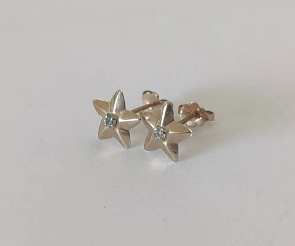 Aretes Pegados Estrella's foto | Michel Joyería Holguín |  BizneCubano